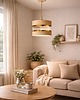 lampy wiszące Lampa Wisząca Casmira Kaszmirowo-Złota LED E27 20cm