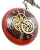 wisiory WISIOR - TIME SPIRAL - RED - unikat