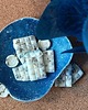 pojemniki na biżuterię Blue Night sky ceramic jewerly display plate