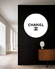 tapety i naklejki ścienne Chanel - obraz w okrągłej ramie