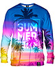 bluza bez kaptura damska Bluza Bez Kaptura Damska DR.CROW Summer Time