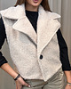 kamizelki damskie Kamizela jesienna Beige