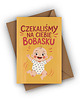 kartki okolicznościowe - wydruki Kartka z okazji narodzin dziecka- Czekaliśmy na Ciebie bobasku!