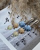 kolczyki swarovski Klipsy srebrne-Barwy Bałtyku-Kryształy Swarovskiego