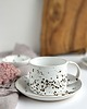 filiżanki Prosta filiżanka ceramiczna ok. 250 ml - KROPKi  Dalmatyńczyk