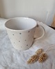 kubki Kubek ceramiczny ręcznie malowany KROPKI
