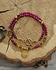 chokery Choker z agatem, jadeitem i tygrysim okiem