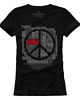 t-shirt damskie T-shirt damski UNDERWORLD Peace czarny