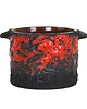 wazony Wazon ceramiczny, Fat Lava, niemiecki design, lata 60, produkcja: Niemcy