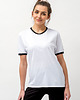 t-shirt damskie T-shirt  damski "ROSE" biała