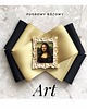 broszki Brosza  ART z obrazem Mona LisaNEW 1szt