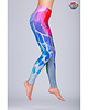 legginsy Legginsy Rainbow Bloocks High - Gray
