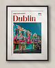plakaty Minimalistyczny plakat Dublin Irlandia  - Do salonu, sypialni, biura