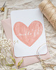 kartki scrapbooking Kartka Walentynkowa "Rose Gold Love" MIŁOŚĆ