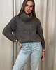 swetry damskie  Sweter Boucle Cioccolato fondente