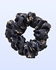 gumki do włosów Scrunchie MIDI w listki