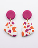 kolczyki z masy plastycznej Kolczyki Sweet