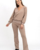 komplety damskie Dres damski  ,,LUCCY" capucino
