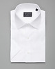 koszule męskie koszula męska bawełna 00102 krótki rękaw slim fit biały 176/182 38