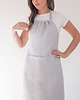 fartuchy kuchenne Lniany fartuszek classic LIGHT GRAY