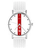zegarki unisex Zegarek - Szczęście - silikonowy, biały