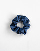 gumki do włosów Scrunchie SATIN granatowa