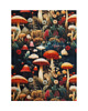 notatniki i albumy Notes Magic mushrooms  17x24 cm cm 300 stron  ecru