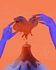 plakaty Autorka ilustracja walentynkowa