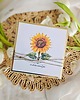 zaproszenia i kartki na ślub Kartka urodzinowa ze słonecznikiem na zamówienie