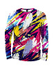 bluzy męskie Koszulka Longsleeve Męska DR.CROW Abstract B