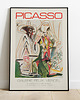 grafiki i ilustracje Pablo Picasso  plakat wystawowy