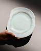 patery i talerze Lodowiec - niebieska ceramiczna patera handmade