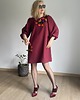 sukienki mini damskie Sukienka Bordo R. 40/42