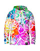 bluza z kapturem damska Damska Bluza z kapturem Colorful Pixels