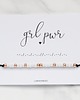 bransoletki na sznurku GRL PWR Morse Code Bracelet