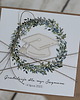 kartki scrapbooking Gratulacje z okazji obrony pracy dyplomowej