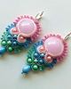 kolczyki soutache Sutaszowe kolczyki CANDY _ KOLEKCJA 2025