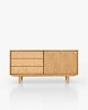 komody i szafki Komoda sideboard D-S11 przesuwane drzwi oraz szuflady