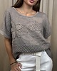 t-shirt damskie Bluzka kwiat Fango