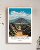 plakaty Meksyk - Teotihuacan - Plakat, pamiątka dla podróżnika