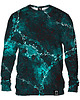 bluza bez kaptura damska Bluza Bez Kaptura Damska DR.CROW Marble Turquoise