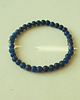 bransoletki z kamieni naturalnych Lapis lazuli matowa 4 mm Bransoletka