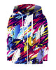 bluzy dla chłopców Bluza Zamek Chłopiec DR.CROW Abstract Background