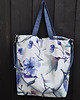 torby XXL Torbay hobo XXL - print, akwarelowe kwiaty