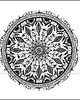 grafiki i ilustracje Mandala nature print 