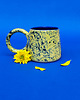 kubki Ceramiczny kubek nakrapiany