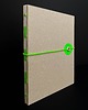 notatniki i albumy Notes  gładki zamykany na gumkę Fluo Green