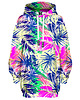 bluza z kapturem damska Bluza Oversize Tunika DR.CROW Exotic