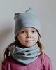 czapki dziecięce Ana Moroles, Czapka 100% merino, szara