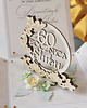 kartki scrapbooking 60 rocznica ślubu, diamentowe gody, exploding box, kartka 3d